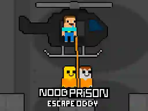 თამაში Noob Prison Escape Obby ონლაინ
