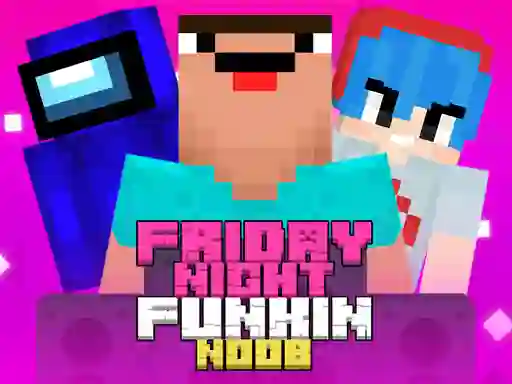 თამაში Friday Night Funkin Vs Noobs ონლაინ