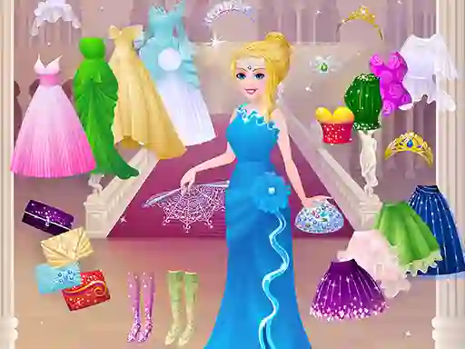 თამაში Cinderella Dress Up Girl Games ონლაინ