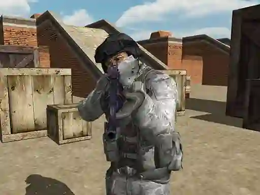 თამაში Counter City Strike Commando Action ონლაინ