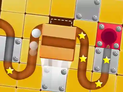 თამაში Unblock Ball Slide Puzzle ონლაინ