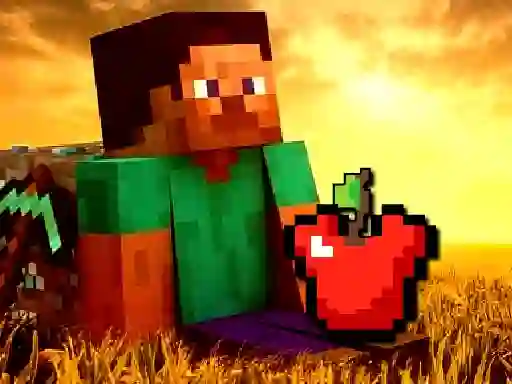 თამაში Mineblox Apple Shooter ონლაინ