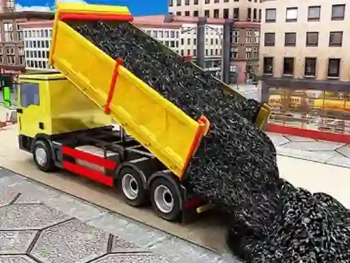თამაში Industry Road Construction ონლაინ