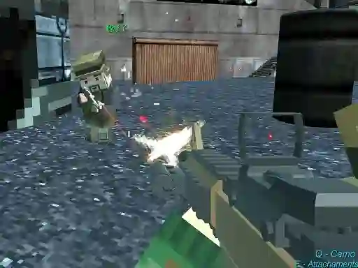 თამაში Pixel Gungame Arena Prison Multiplayer ონლაინ