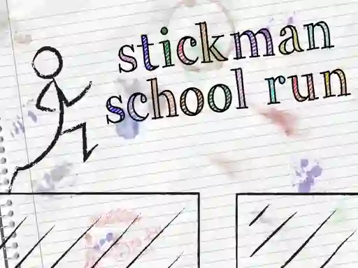 თამაში Stickman School Run ონლაინ