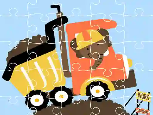 თამაში Dumper Trucks Jigsaw ონლაინ
