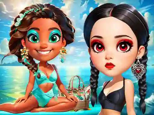 თამაში Wave Chic Ocean Fashion Frenzy ონლაინ