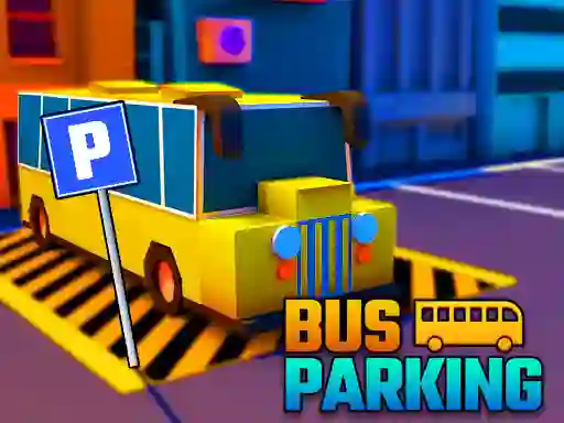 თამაში Bus Parking City 3d ონლაინ