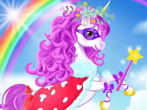 თამაში Baby unicorn dress up ონლაინ