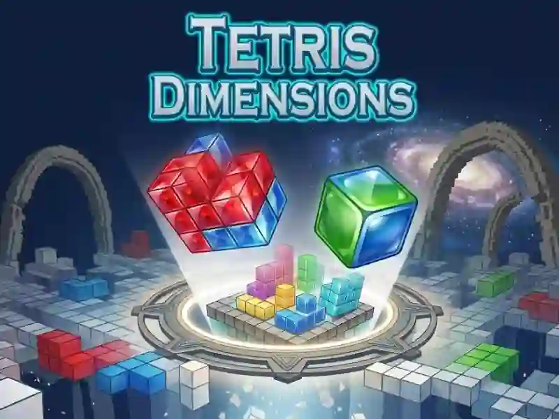 თამაში Tetris Dimensions ონლაინ