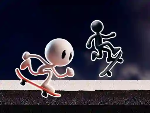 თამაში Black and White Stickman ონლაინ