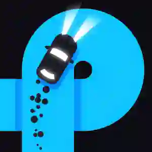 თამაში Finger Driver Neon ონლაინ