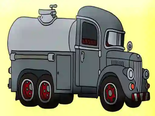 თამაში Tank Trucks Coloring ონლაინ