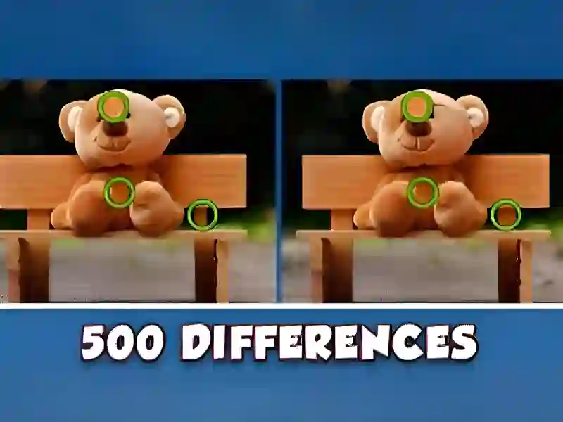 თამაში Find 500 Differences ონლაინ