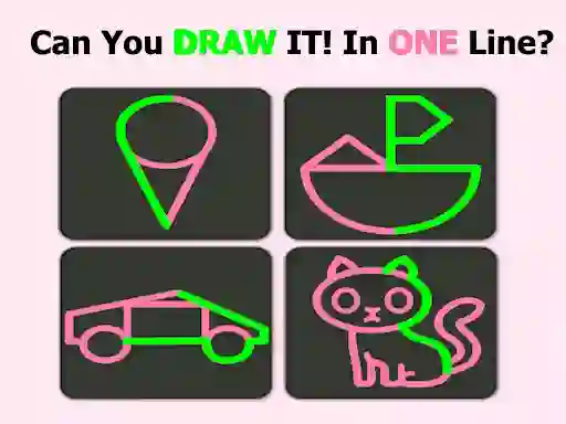 თამაში Brain Test: One Line Draw Puzzle ონლაინ