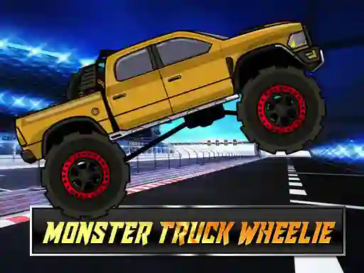 თამაში Monster Truck Wheelie ონლაინ
