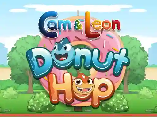 თამაში Cam and Leon: Donut Hop ონლაინ