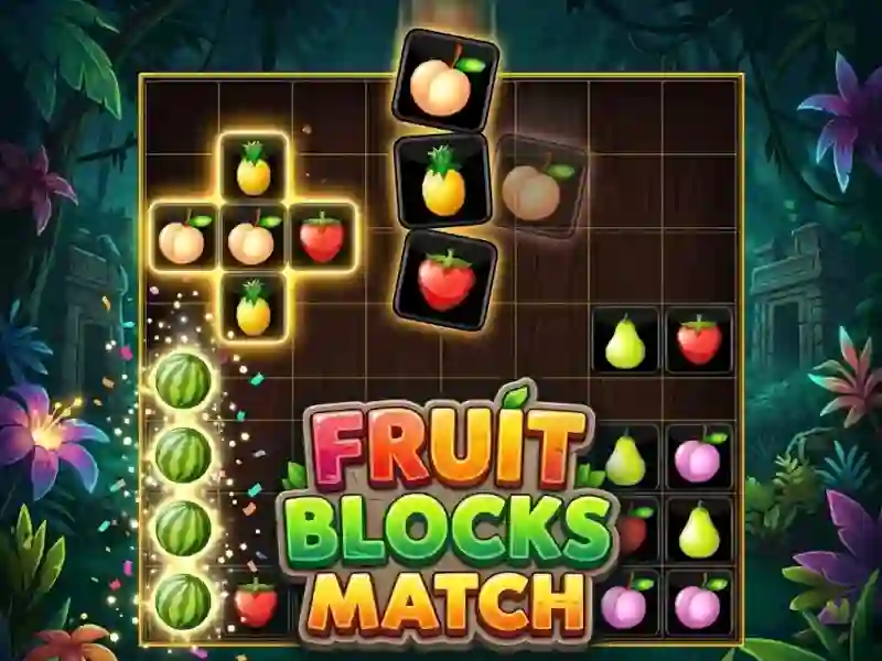 თამაში Fruit Blocks Match ონლაინ