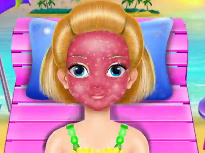 თამაში A Beach Day Spa Care ონლაინ