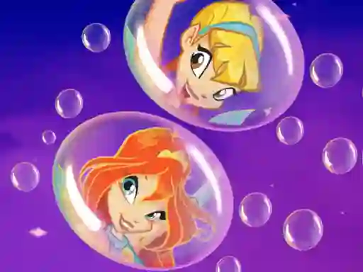 თამაში Draw Winx Bubble Path ონლაინ