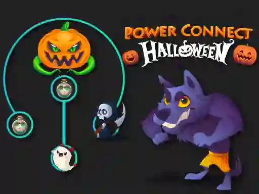 თამაში Power Connect Halloween ონლაინ