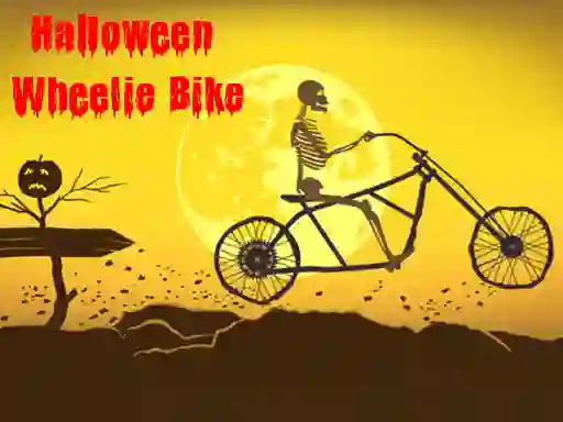 თამაში Halloween Wheelie Bike ონლაინ