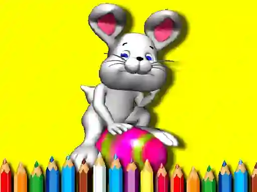 თამაში Back To School: Easter Coloring Book ონლაინ