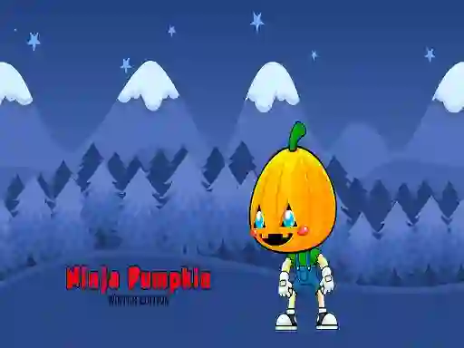 თამაში Ninja Pumpkin Winter Edition ონლაინ