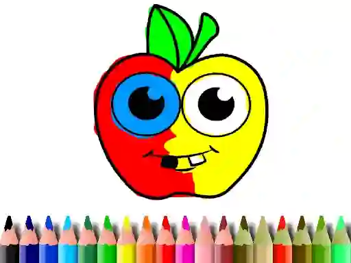 თამაში Back To School: Apple Coloring Book ონლაინ
