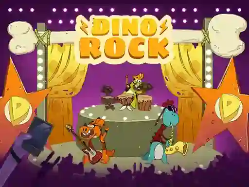 თამაში Dino Rock ონლაინ