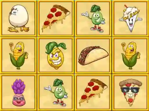 თამაში Foody Memory ონლაინ