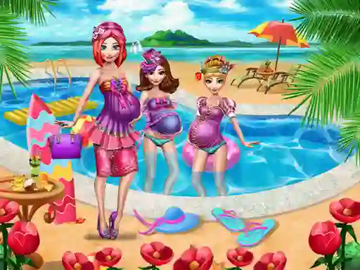 თამაში Moms Summer Break ონლაინ