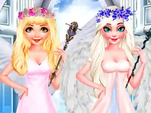 თამაში A Day in Angel World ონლაინ