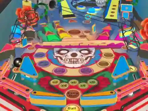 თამაში Pinball Simulator Day of Dead ონლაინ