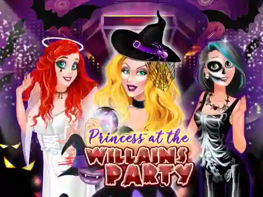 თამაში Princess At The Villains Party ონლაინ