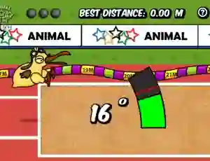 თამაში Animal Olympics Triple Jump ონლაინ