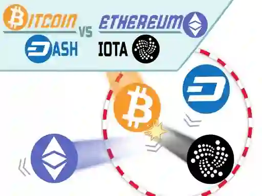 თამაში Bitcoin vs Ethereum ონლაინ