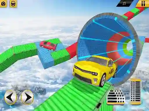 თამაში Impossible Car Driving 3d: Free Stunt ონლაინ