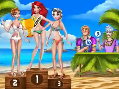 თამაში Summer Swimsuits Contest ონლაინ