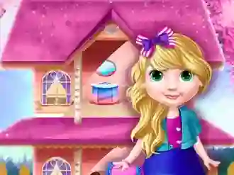 თამაში Princess Doll House Decoration ონლაინ