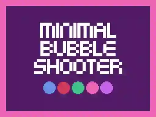 თამაში Minimal Bubble Shooter ონლაინ