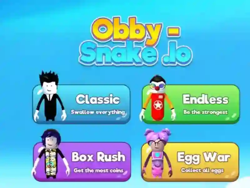 თამაში Obby - Snake .Io ონლაინ