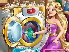 თამაში Goldie Princess Laundry Day ონლაინ