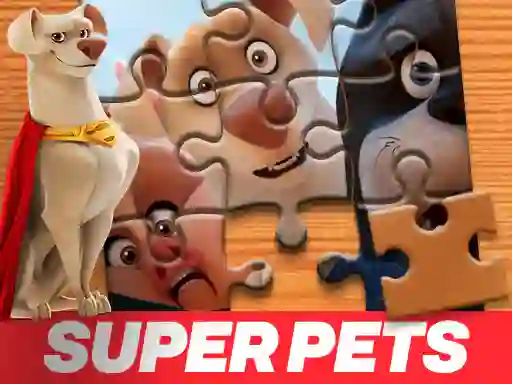 თამაში DC League of Super Pets Jigsaw Puzzle ონლაინ