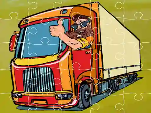 თამაში Semi Trucks Jigsaw ონლაინ
