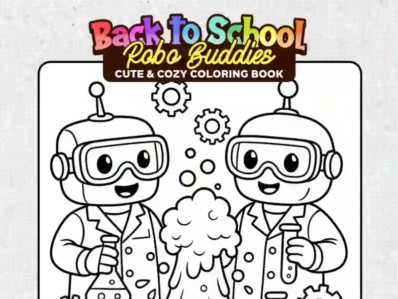 თამაში Back to School: Robot Coloring Book ონლაინ