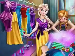 თამაში Ice Kingdom Wardrobe Cleaning ონლაინ