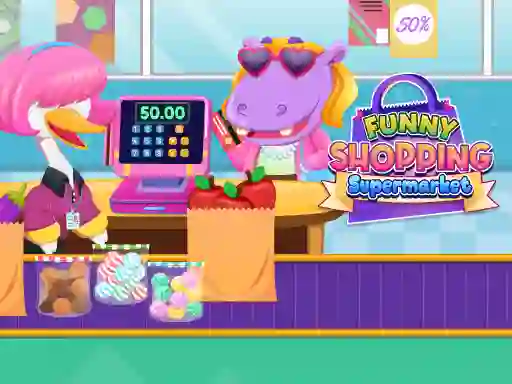 თამაში Funny Shopping Supermarket ონლაინ