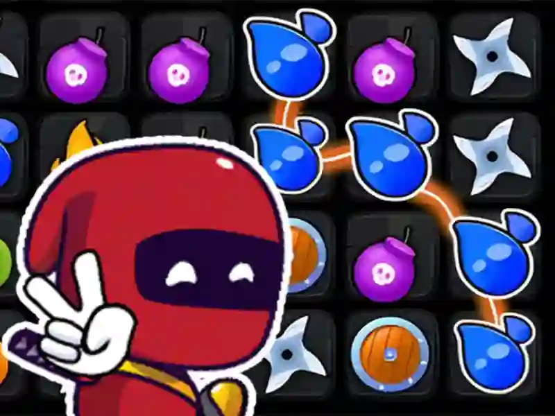 თამაში Ninja Spell Match ონლაინ