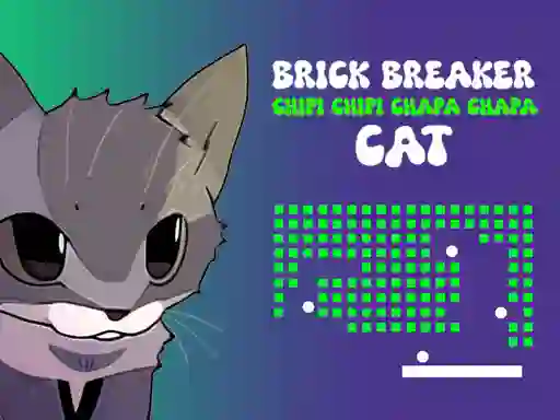 თამაში Brick Breaker Chipi Chipi Chapa Chapa Cat ონლაინ